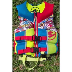 HYPERLITE YOUTH US Coast Guard Approved Life Jacket Vest 30 to 55 lbs Unisex